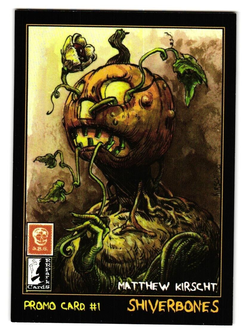 2022-Halloween Shiverbones- Matthew Kirscht Promo Card #1 RRParks