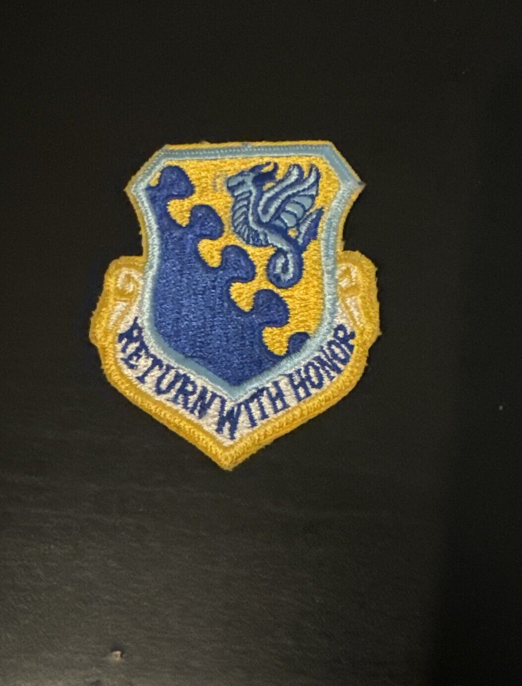 Cold War USAF US Air Force 31st Fighter Wing Return With Honor Patch