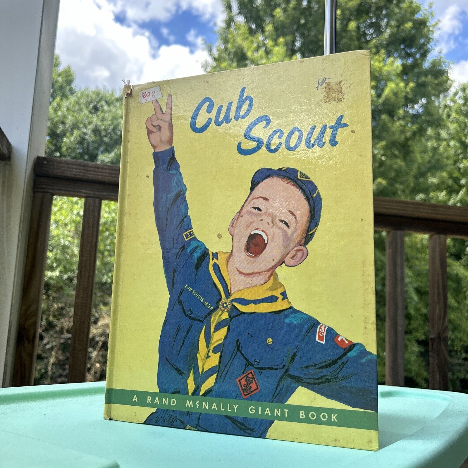 VINTAGE BOY SCOUT - 1964 CUB SCOUT RAND McNALLY GIANT BOOK