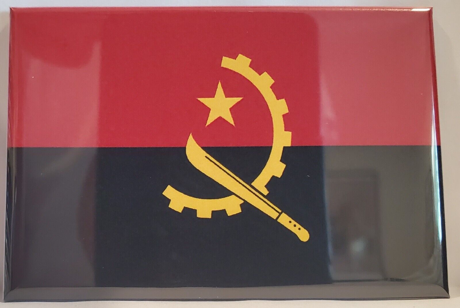 Flag of Angola MAGNET 2\