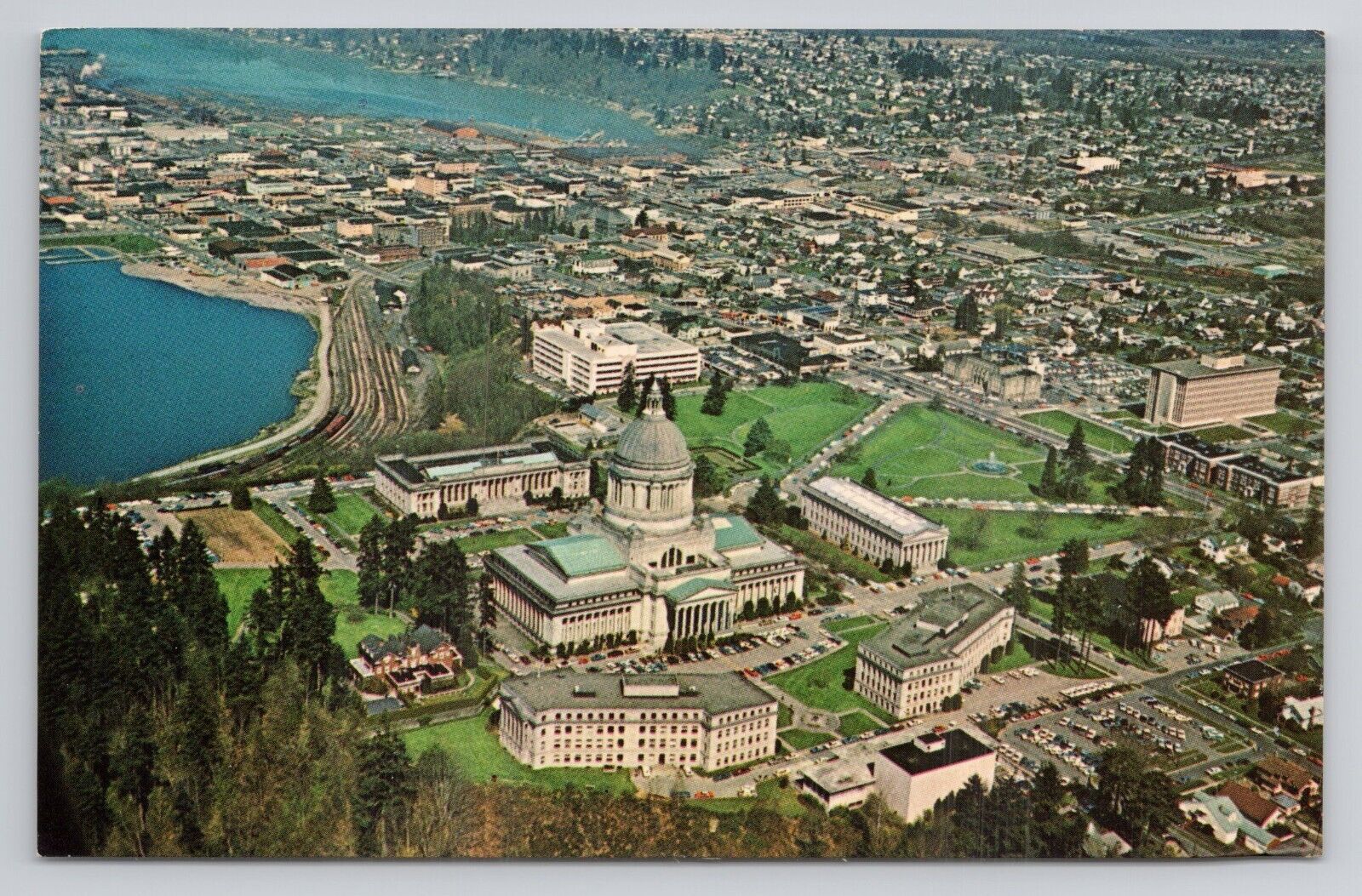 Postcard Washington State Capitol Complex Olympia Washington