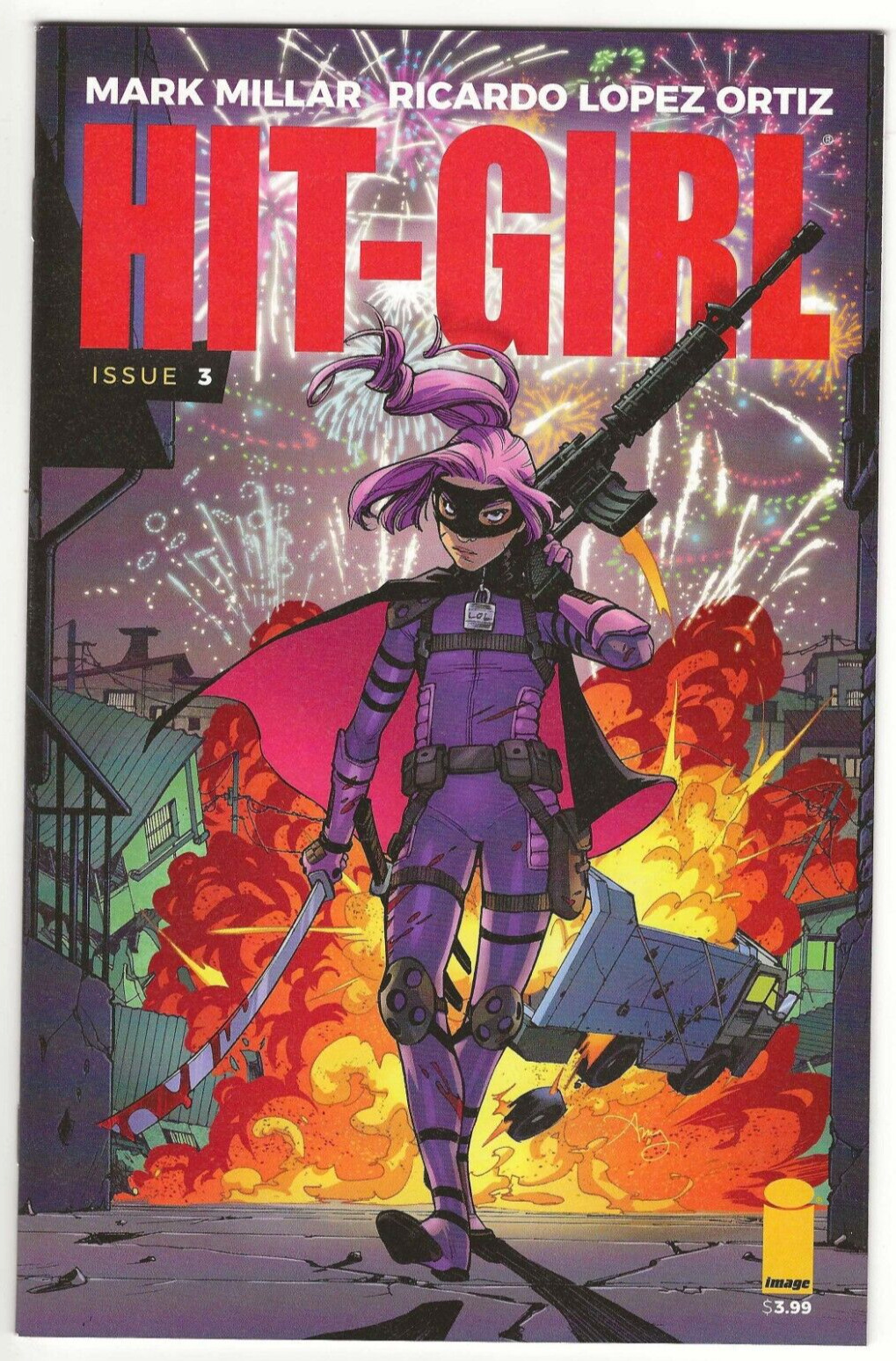 Image Comics HIT GIRL #3 first printing cover A