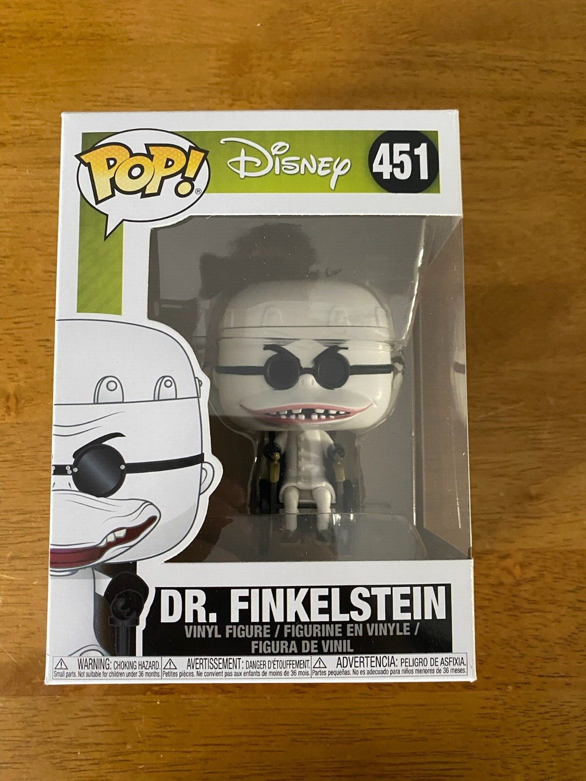 Disney Funko Pop Dr. Finkelstein #451 *MINT*