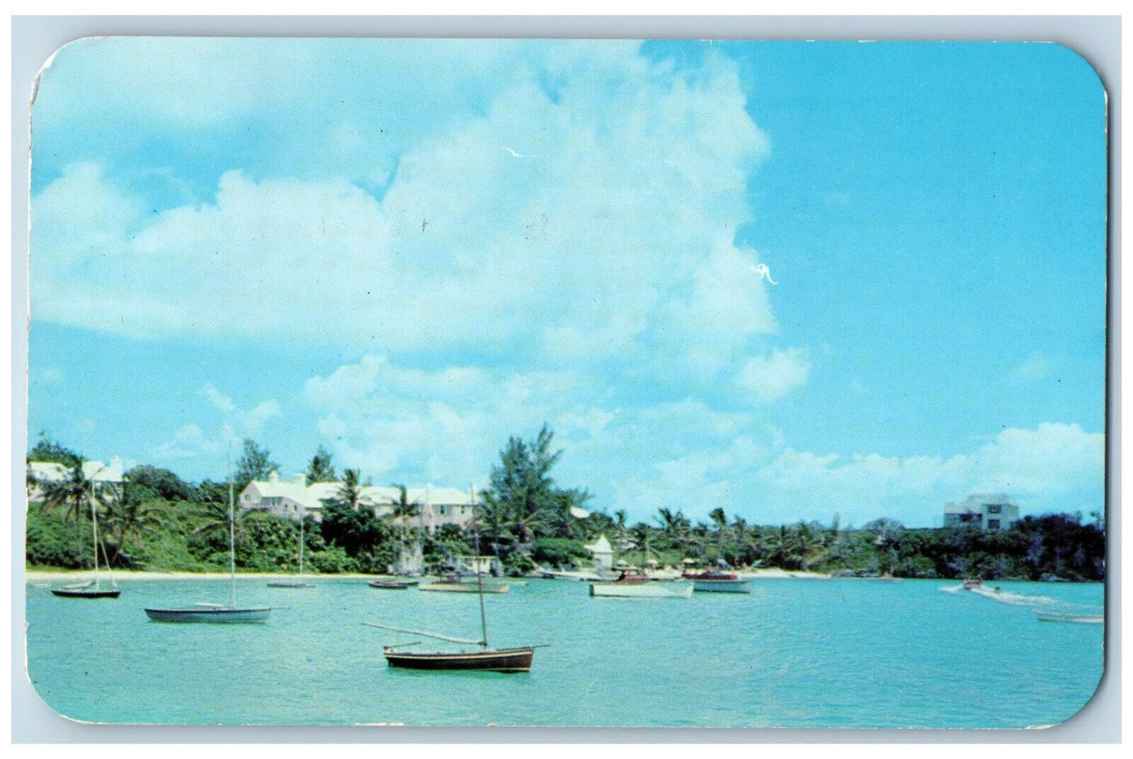 St. Georges Bermuda Postcard Mangrove Bay Beautiful Sheet of Water 1953 Vintage