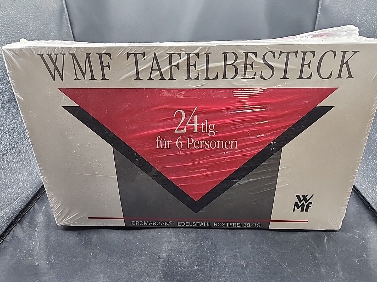 VINTAGE WMF TAFELBESTECK CROMARGAN EDELSTAHL ROSTFREI 18/10 BRAND Sealed Box.