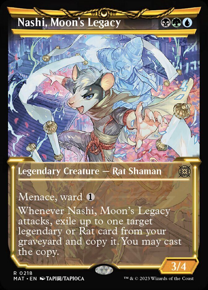 Nashi, Moon's Legacy (Showcase Halo Foil) 218 March of the Machine: The Aftermat