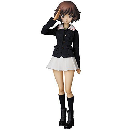RAH Real Action Heroes Girls & Panzer Yukasato Akiyama 1/6 Scale Figure M...