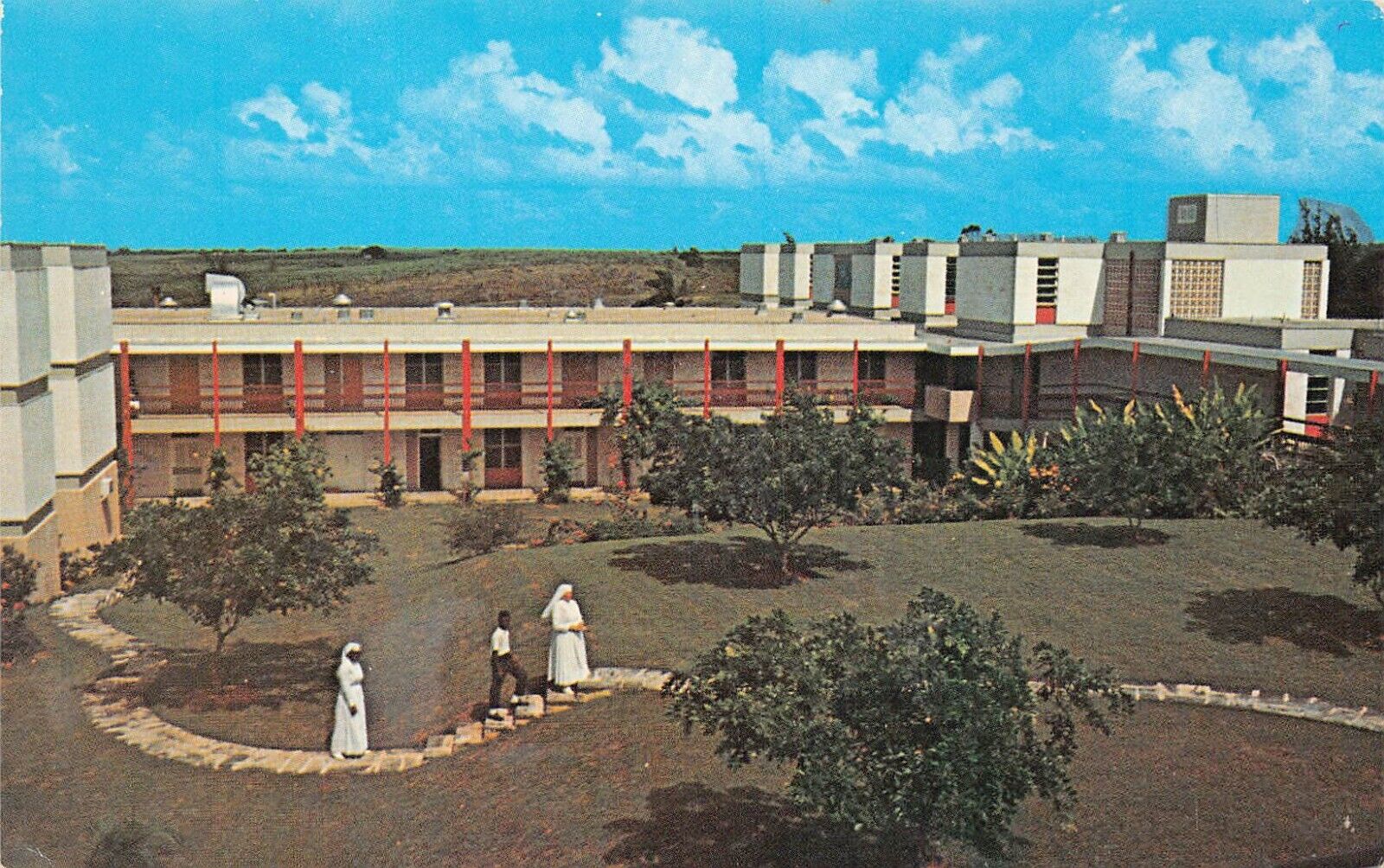 Saint Peter Barbados St Joseph Hospital Ashton Hall West Indies Vtg Postcard A60