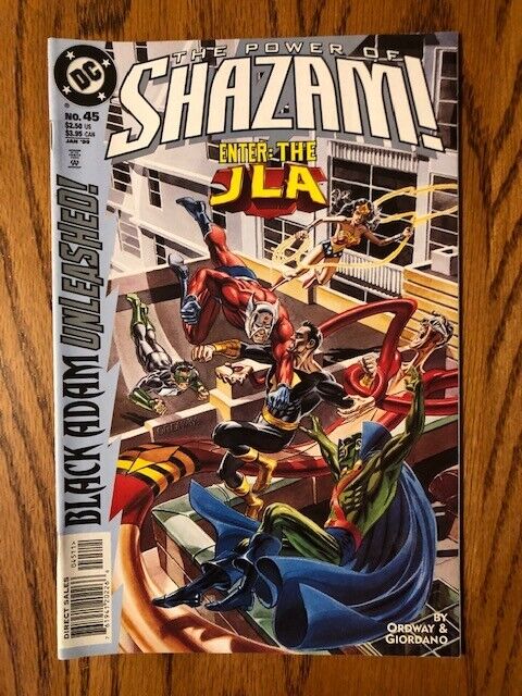 Power of Shazam, The #45 DC Comics - Jerry Ordway JLA
