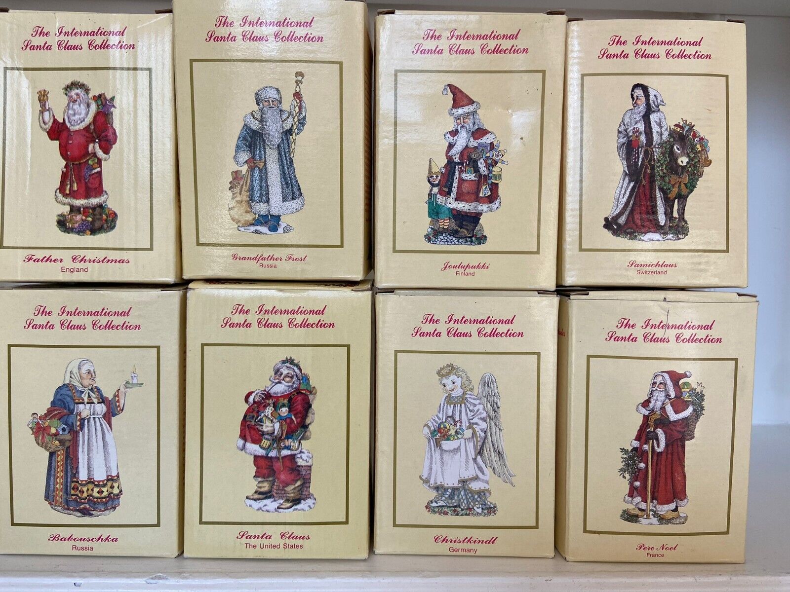 The International Santa Collection - Set of 8 