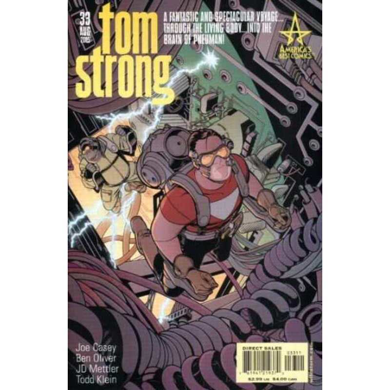 Tom Strong #33 in Near Mint minus condition. America\'s Best comics [i%
