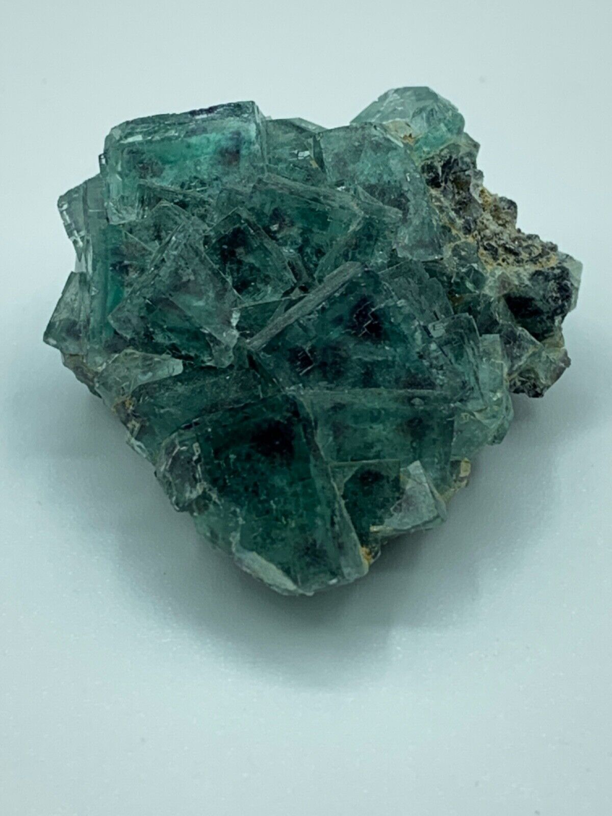 Fluorite with dice phantoms - Okorusu Mine, Namibia