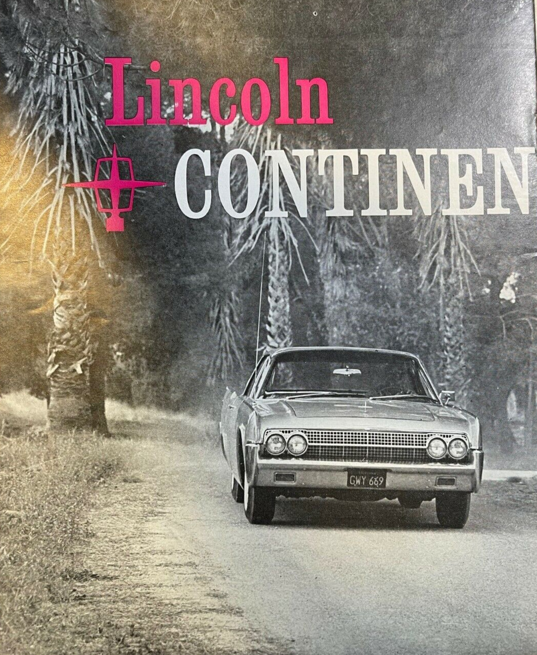 Road Test 1963 Lincoln Continental illustrated
