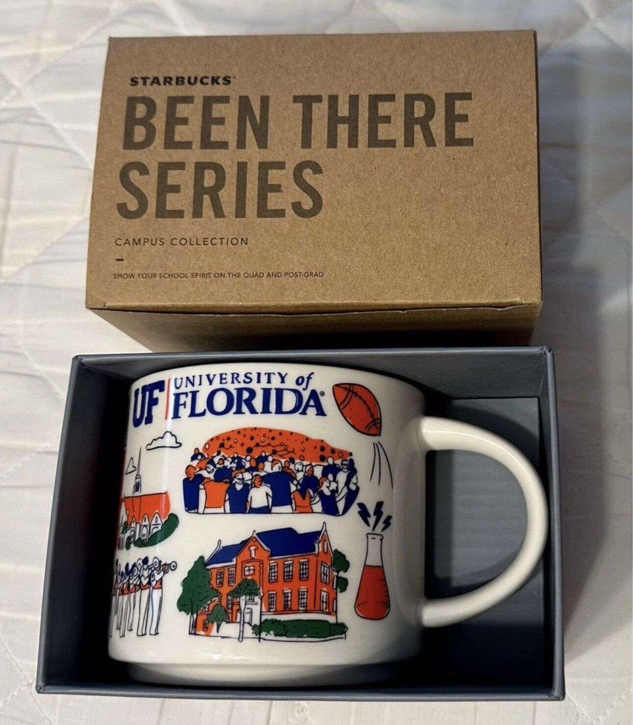 New Starbucks University of Florida UF Gators Been There Series Mug