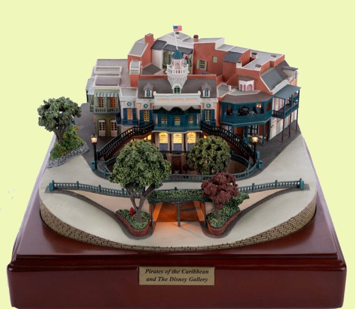 Disneyland PIRATES OF THE CARIBBEAN Attraction OLSZEWSKI Miniature 1ST EDITION