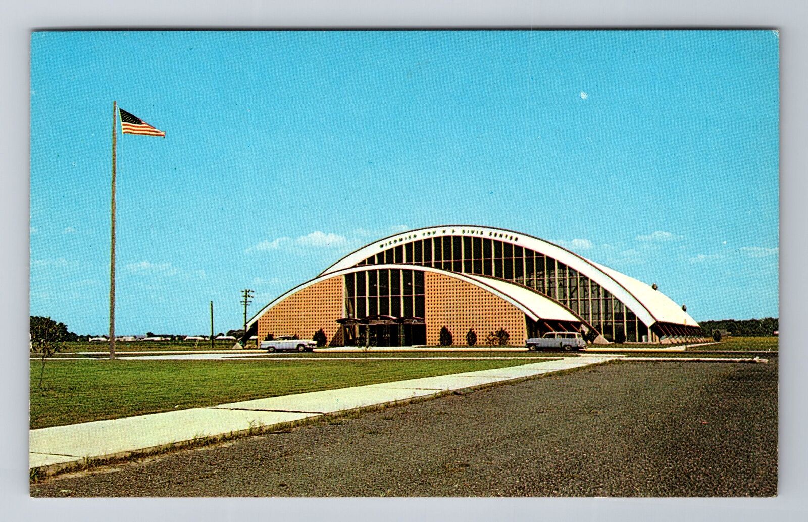 Salisbury MD-Maryland, Wicomico Youth and Civic Center, Antique Vintage Postcard