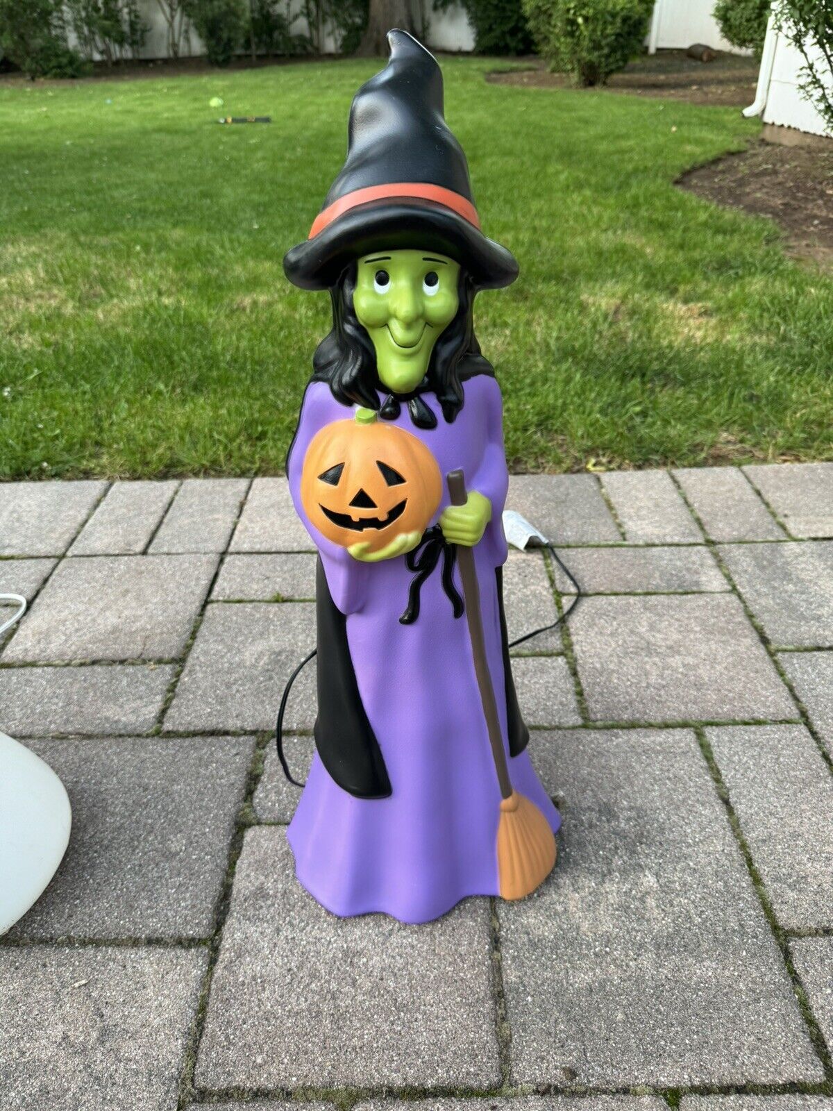 Cracker Barrel Halloween Blow Mold Witch 🎃 IN HAND FAST SHIPPING