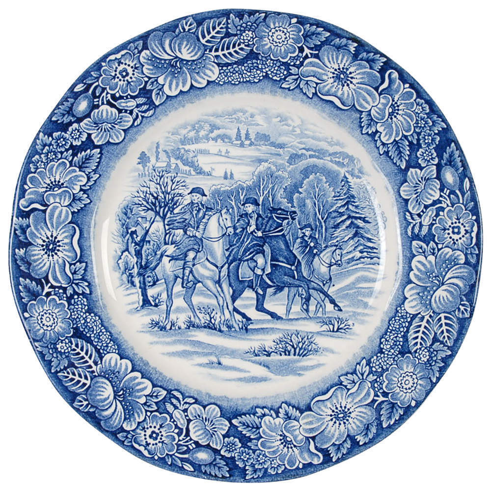 Staffordshire Liberty Blue Luncheon Plate 1203411