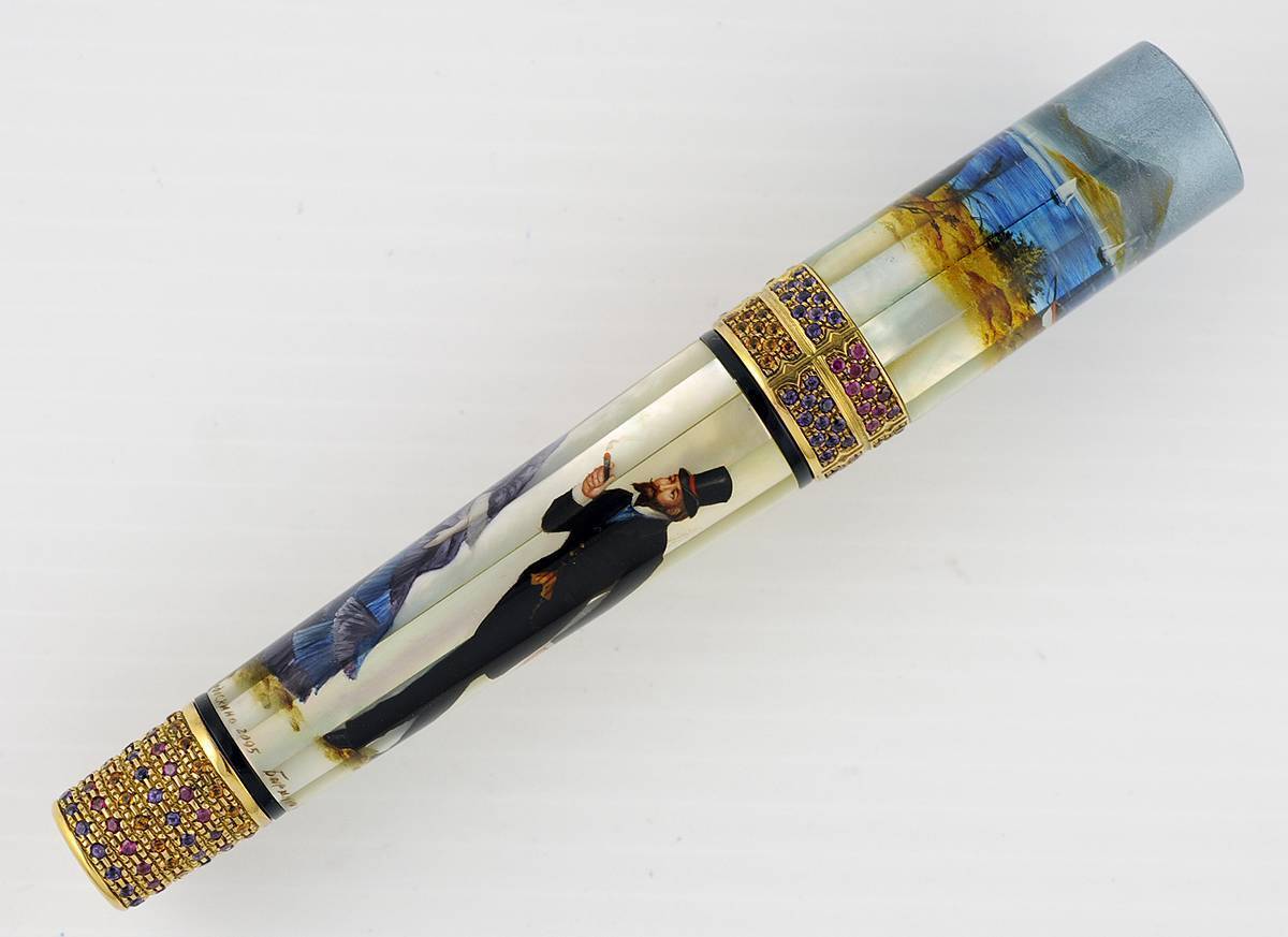 RARE KRONE MOULIN ROUGE MAGNUM LIMITED EDITION FOUNTAIN PEN ONLY 18 PENS MADE