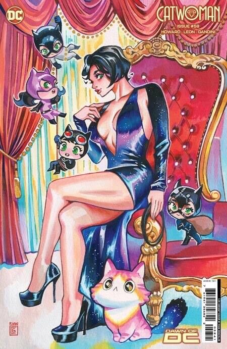 🔥 CATWOMAN #58 RIAN GONZALES 1:25 Card Stock Ratio Variant