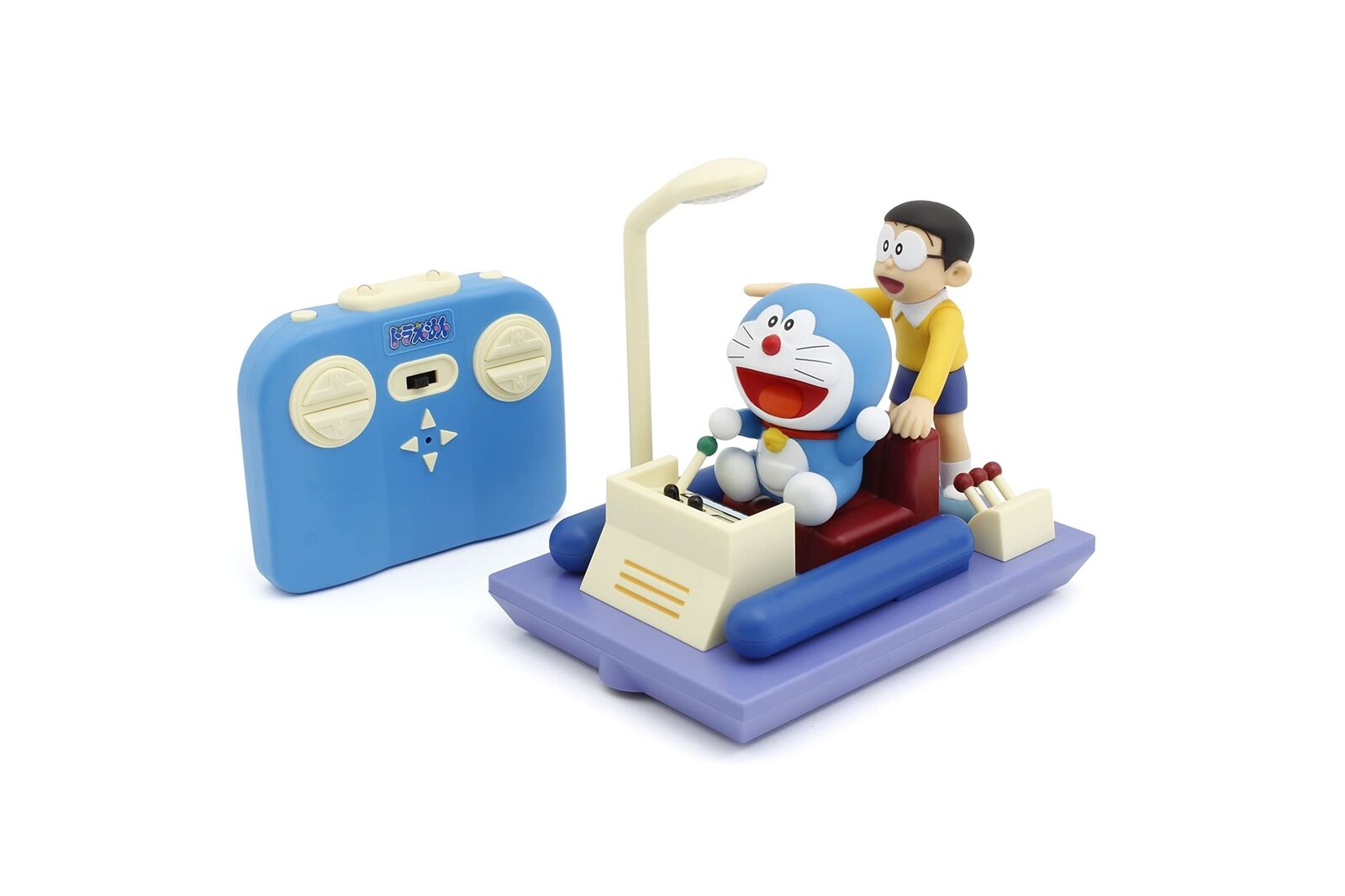 Doraemon GoGo Time Machine Toy Motorized Figure Nobita Kyosho Egg Fujiko-Pro
