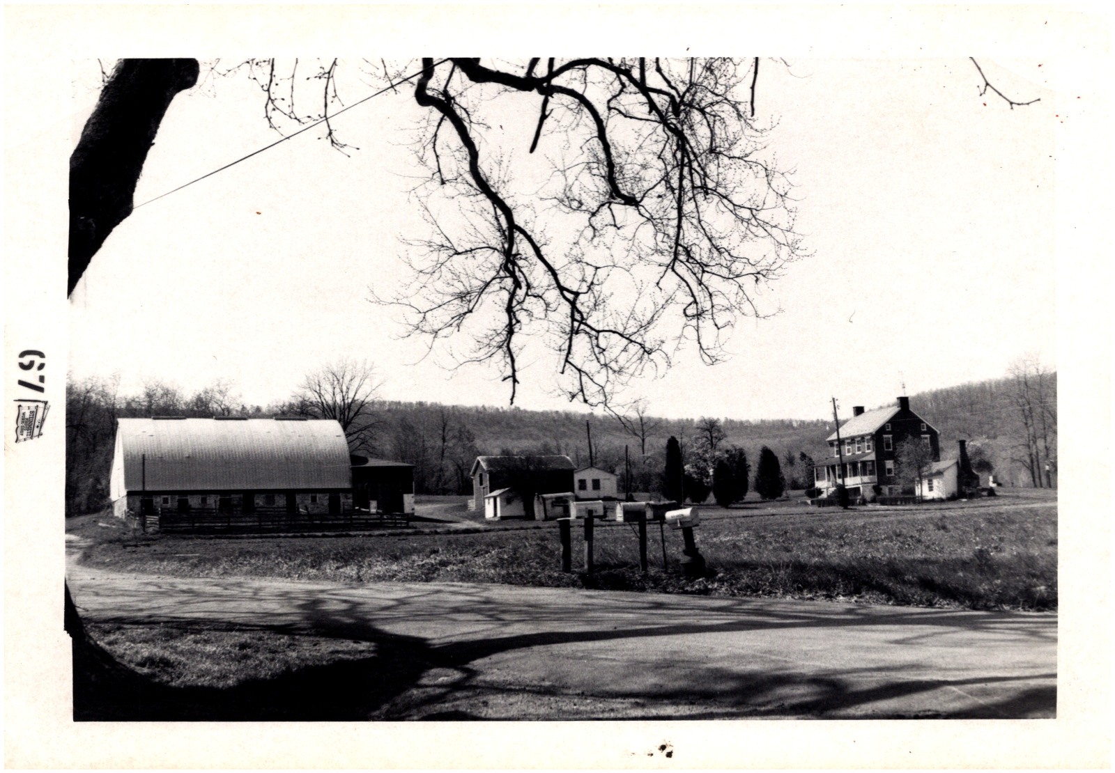 Farm Houses near Carlisle Pennsylvania PA 1950s Photo by Steinmetz Work-Shop