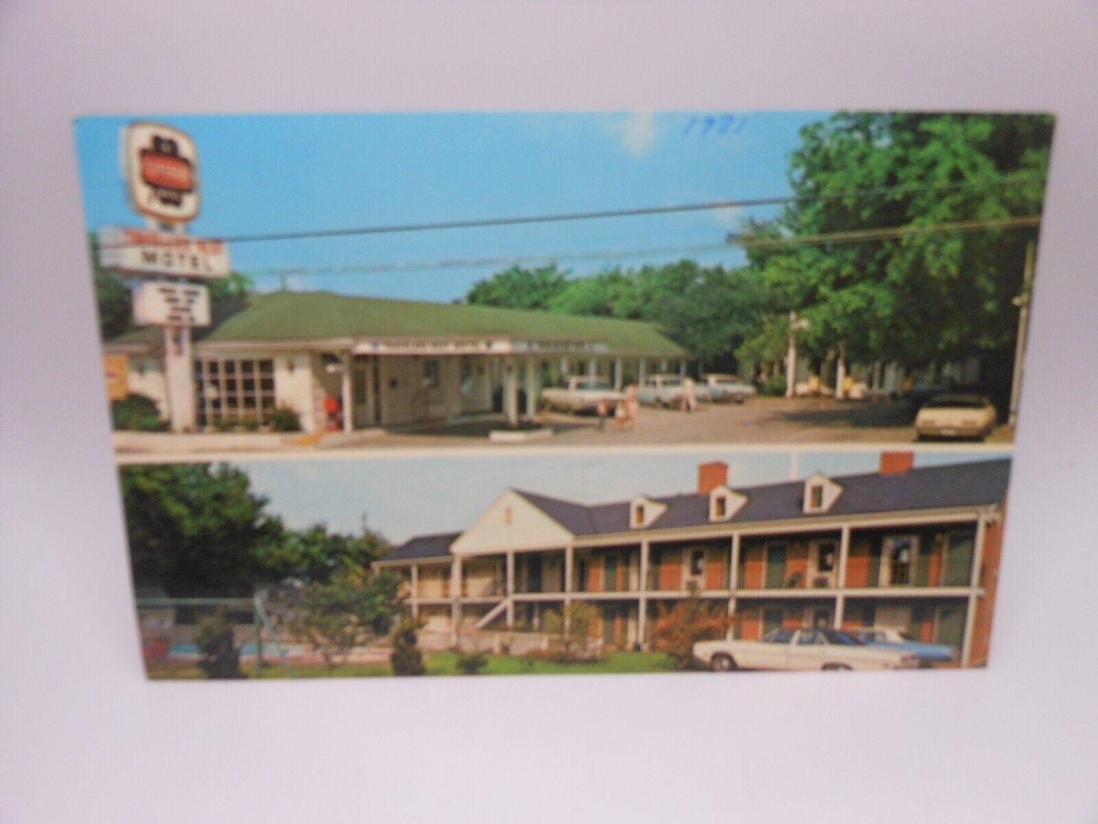 Vtg 1981 AAA Motel Travel Postcard (Unsent): Travelers Rest Inn, Brentwood, TN