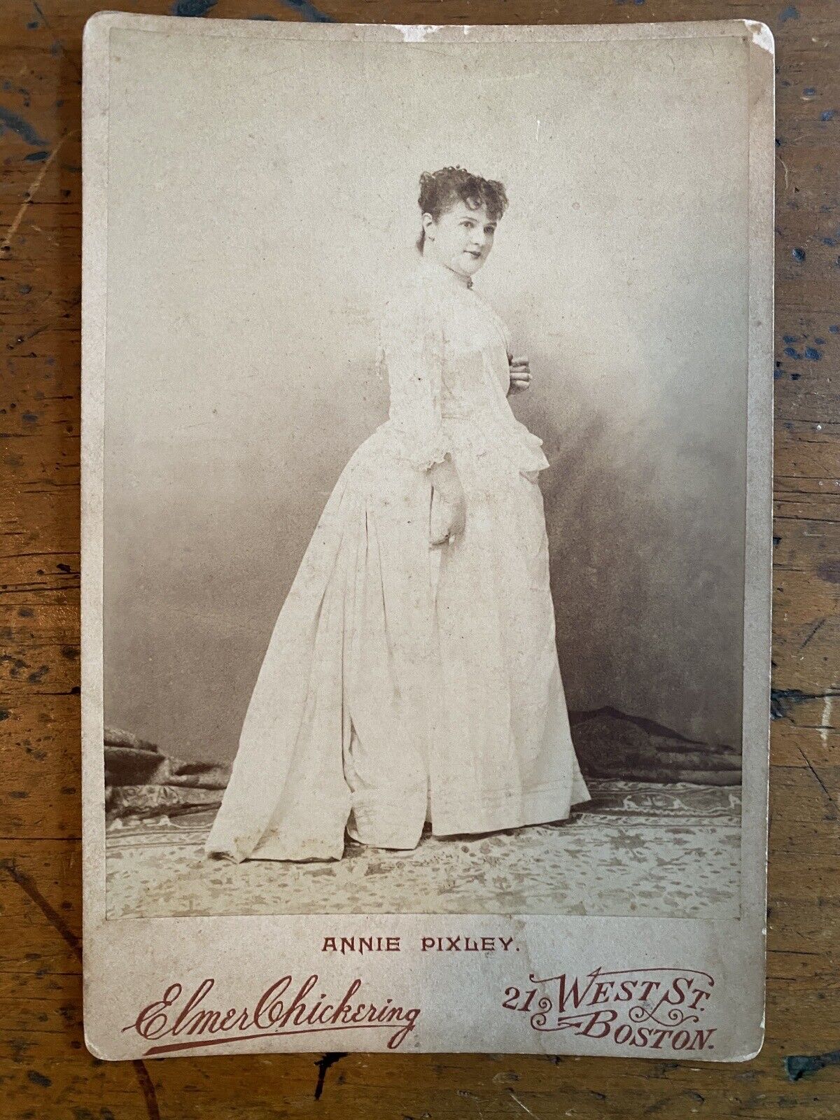 Annie Pixley Cabinet Card Actress Opera 1880-90s