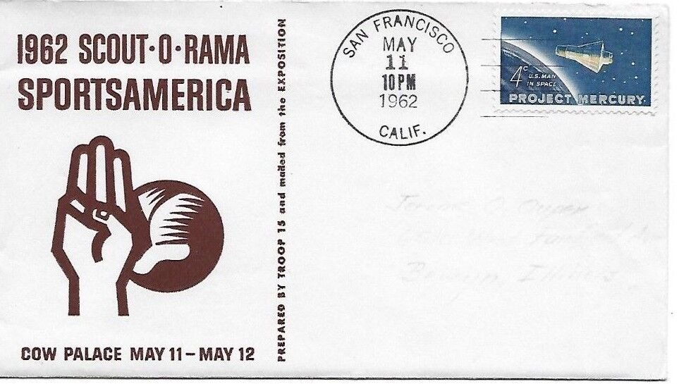 1962 Scout-O-Rama Sportsamerica Cow Palace San Francisico Area Council CA
