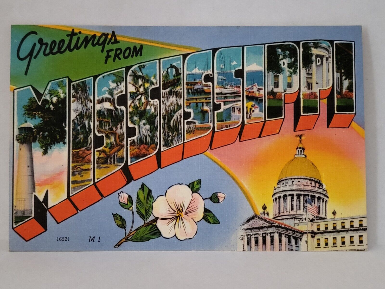 Postcard Mississippi Greetings