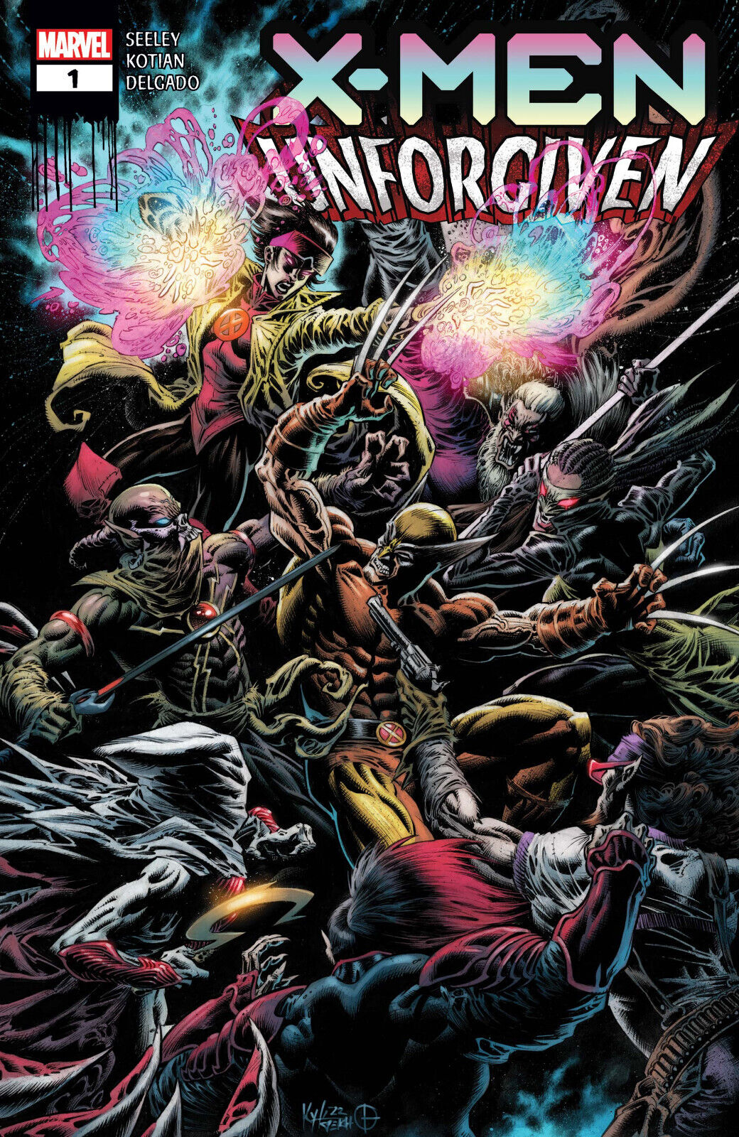X-Men Unforgiven #1 Main Cover 2023 Marvel NM