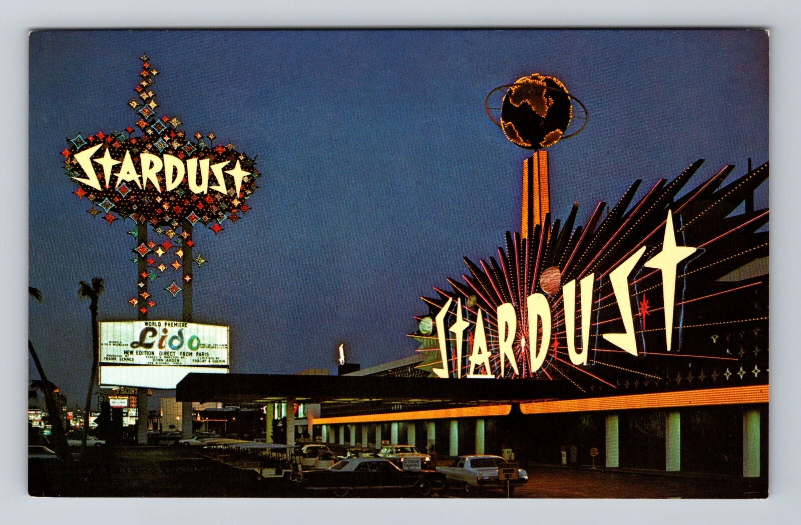 Las Vegas NV-Nevada, Stardust Hotel, Advertising, Antique Vintage Postcard