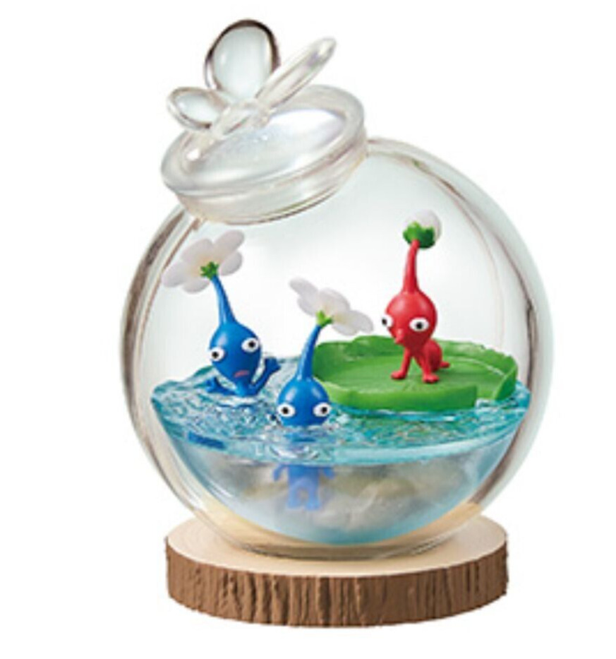 RE-MENT Pikmin Terrarium Collection 5.waterside Figure toy Nintendo Japan New