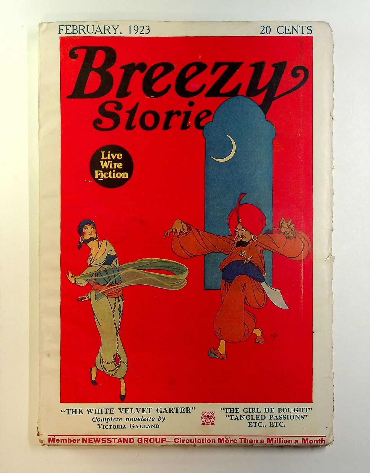 Breezy Stories and Young\'s Magazine Pulp Feb 1923 Vol. 15 #4 VG