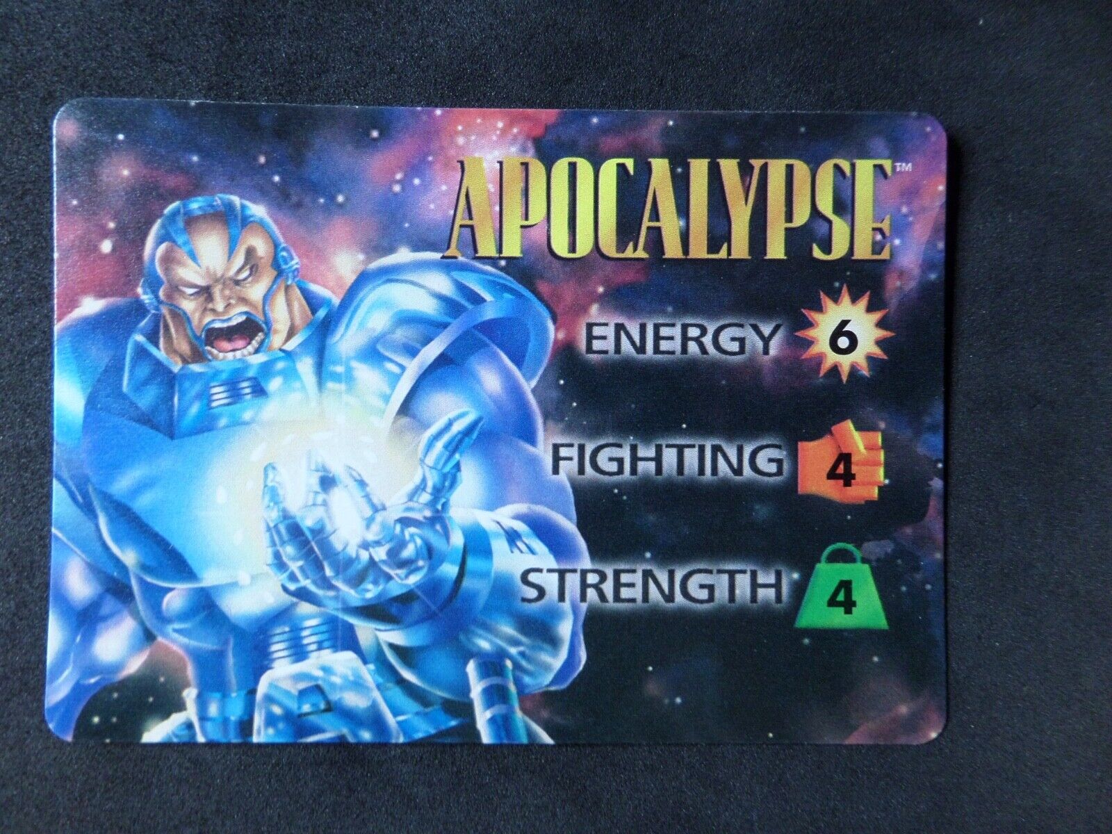 Marvel OVERPOWER Original 3 & 4 stat OP character hero Cards Rare IQ Powersurge