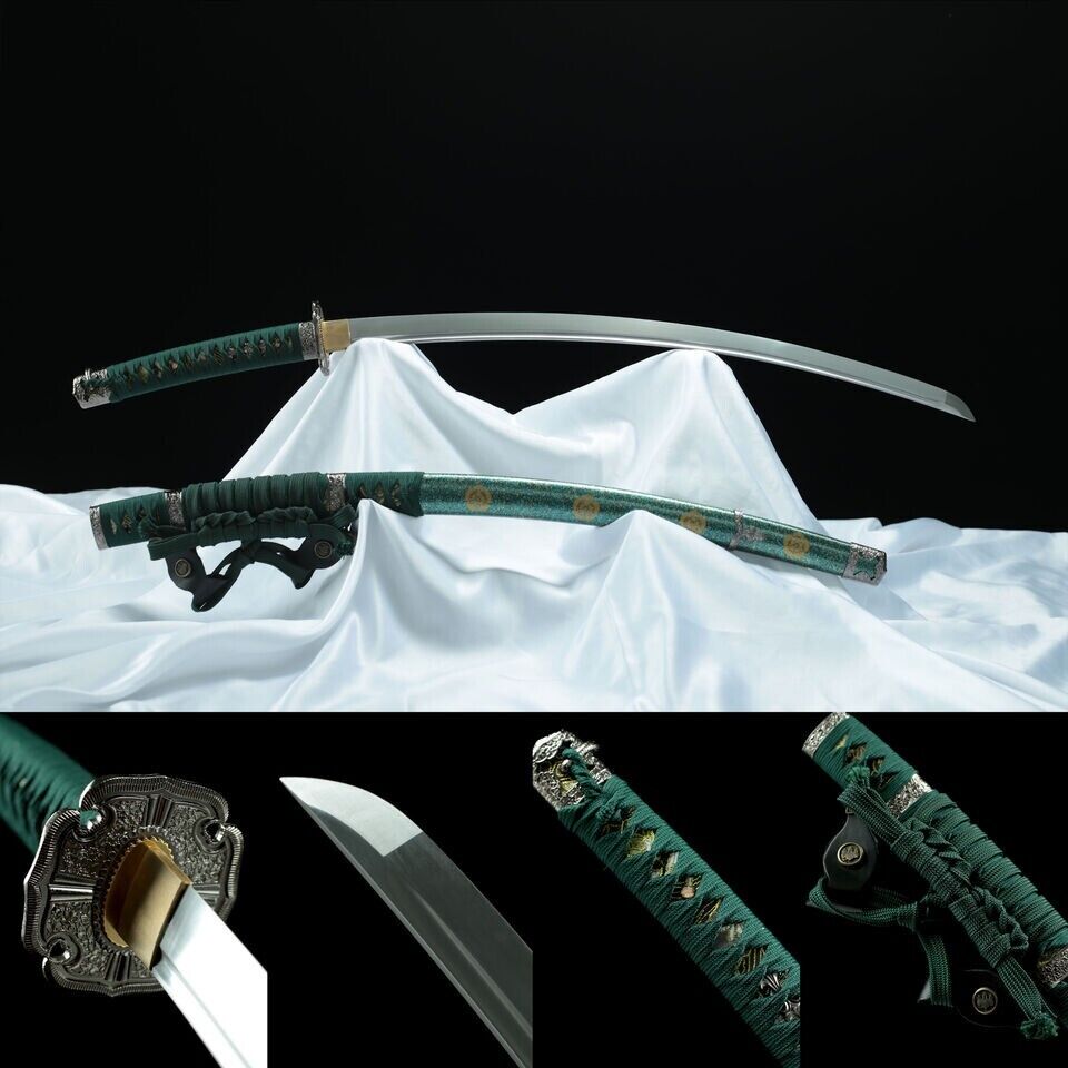 Real Tachi T10 Katana Battle Ready Sharp Large Radian Japanese Samurai Sword