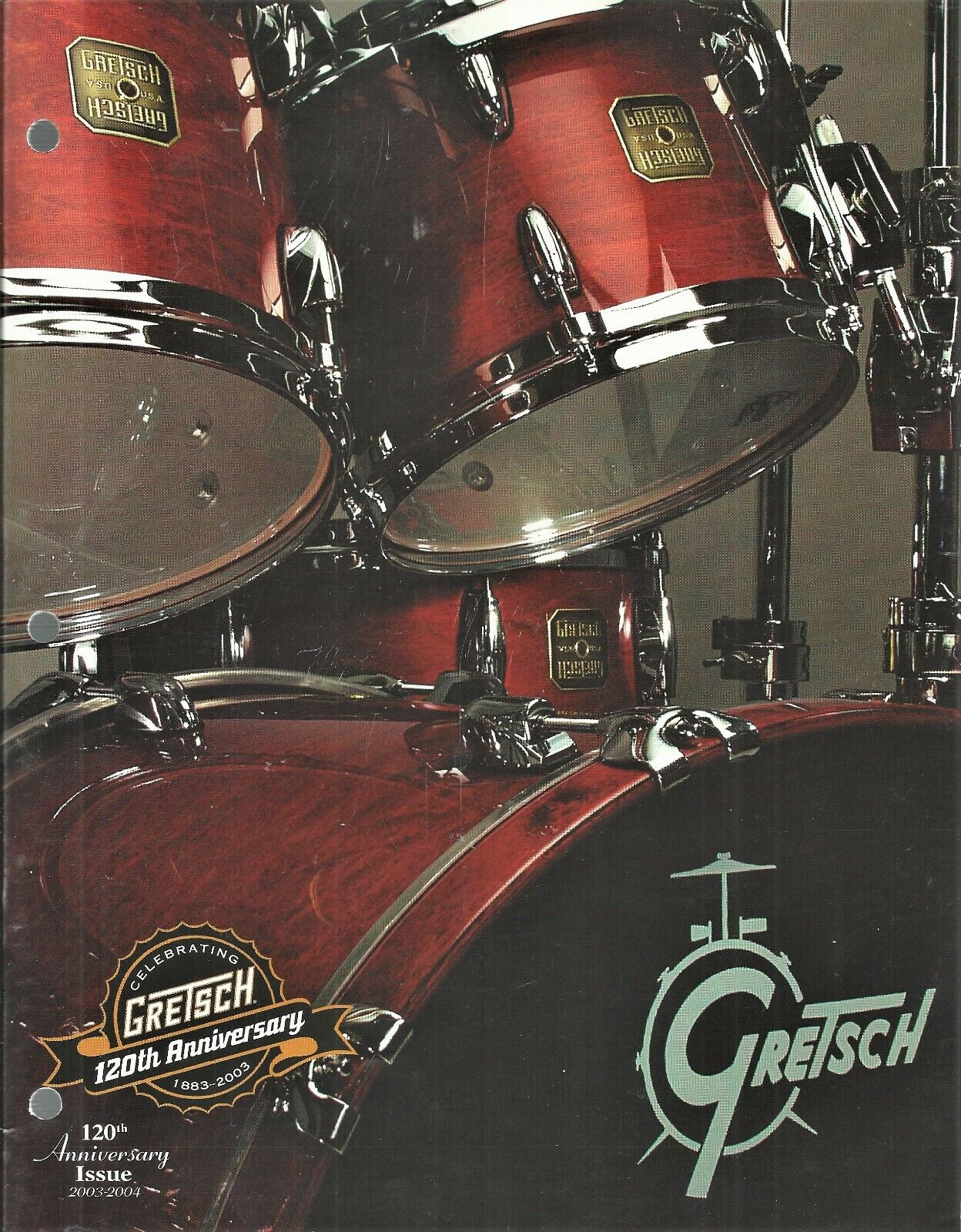 VINTAGE CATALOGUE CELEBRATING GRETSCH 120th Anniversary 1883-2003. 2003/04 issue