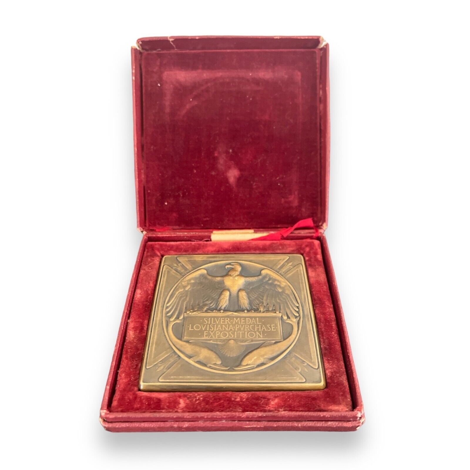 World\'s Fair Louisiana Purchase Exposition - Silver Medal w/ Original box (1904)