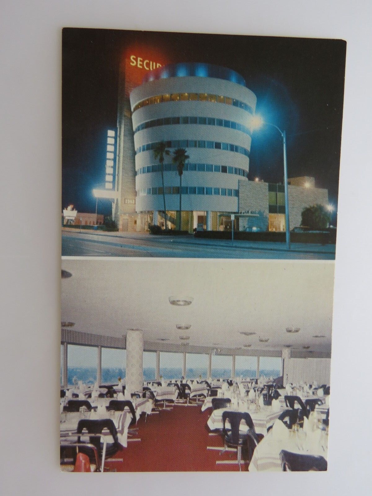 Vintage Postcard Bob Prines Skyline Room Florida #9163