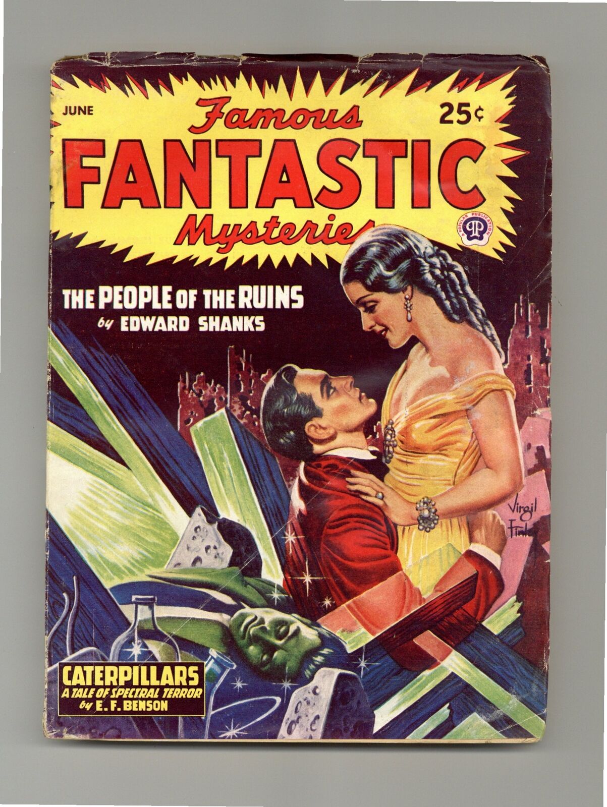 Famous Fantastic Mysteries Pulp Jun 1947 Vol. 8 #5 GD 2.0 Low Grade