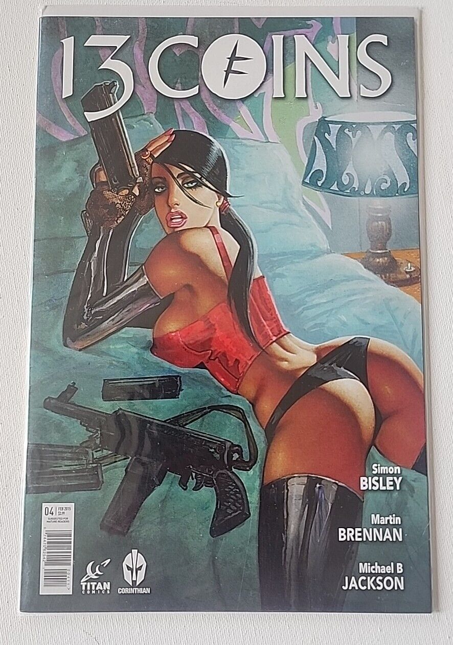 TITAN COMICS 13 COINS #4 Art & Cover Art By Simon Bisley (Eisner Award Winner)