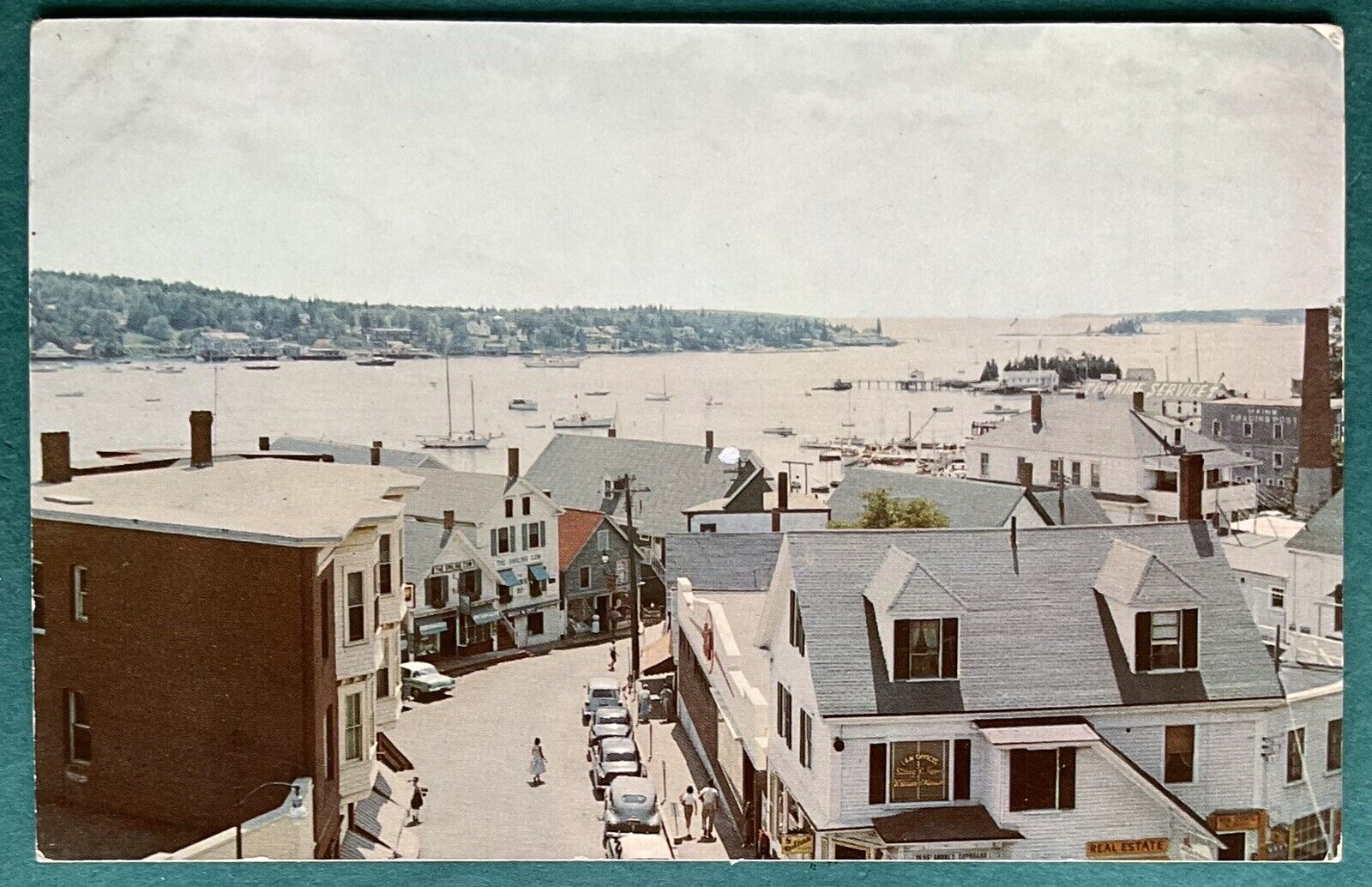 Aerial View, Boothbay Harbor, Maine