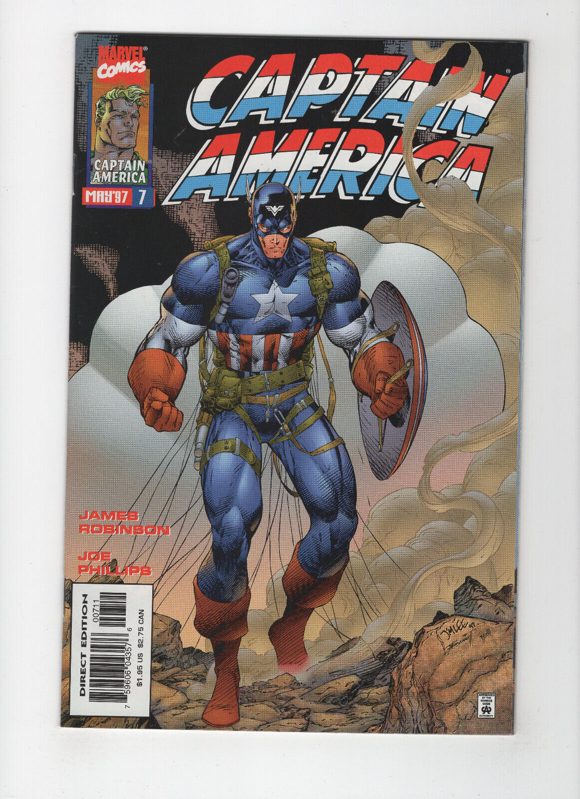 Captain America #7 (1997, Marvel Comics) 
