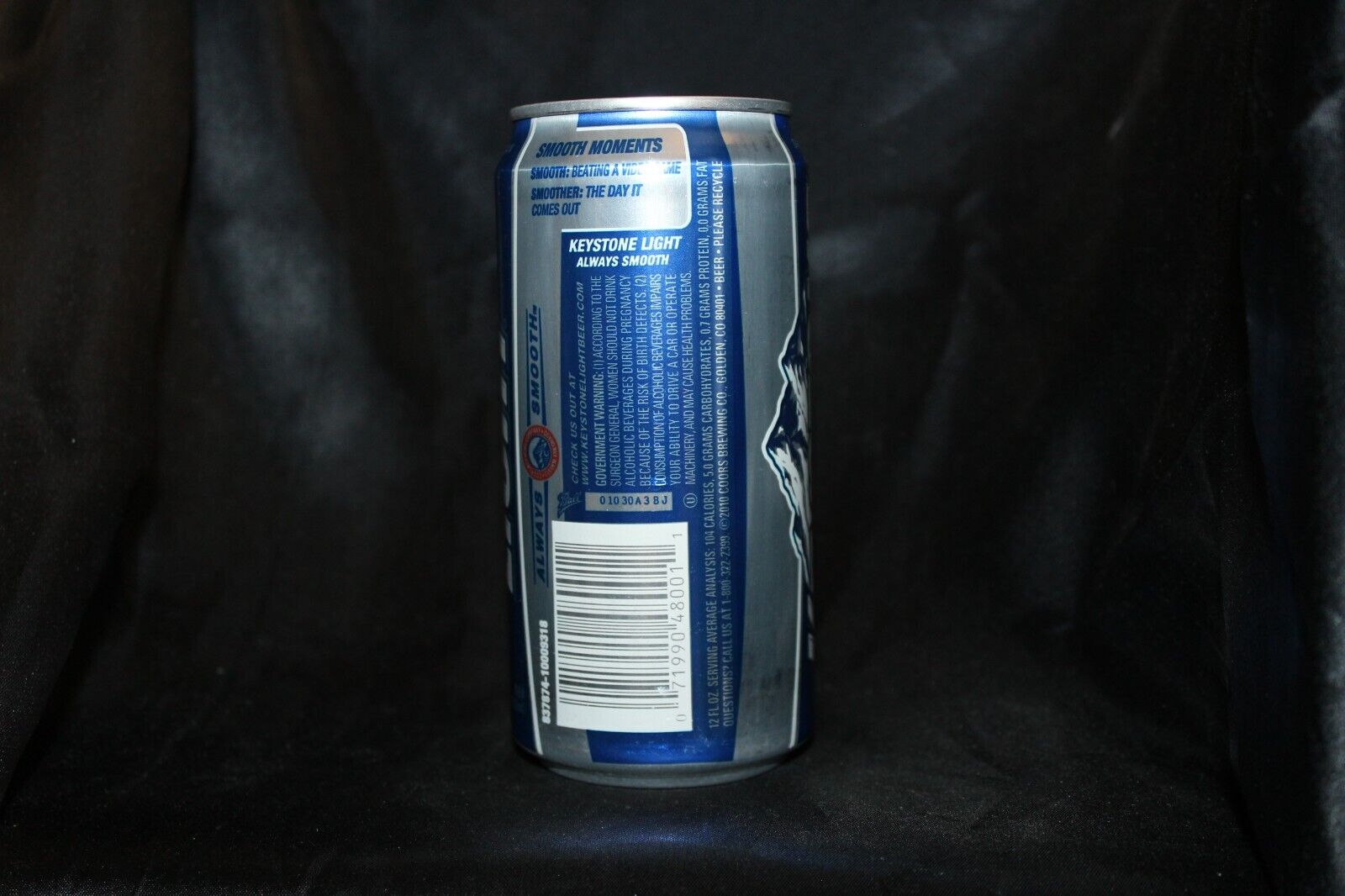 Colorado 12oz - KEYSTONE LIGHT - Smooth Moment - 2010 - BEATING A VIDEO GAME (TH