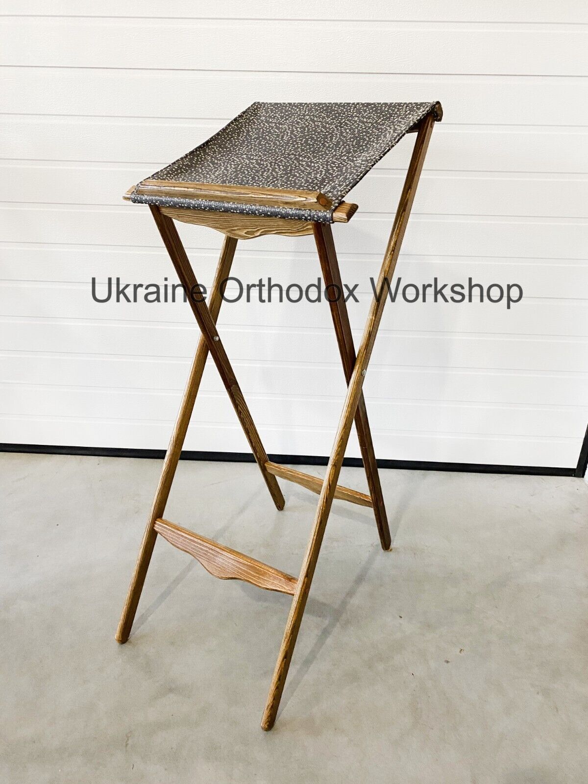 Portable Church Lectern Anologion Wooden Icon Stand