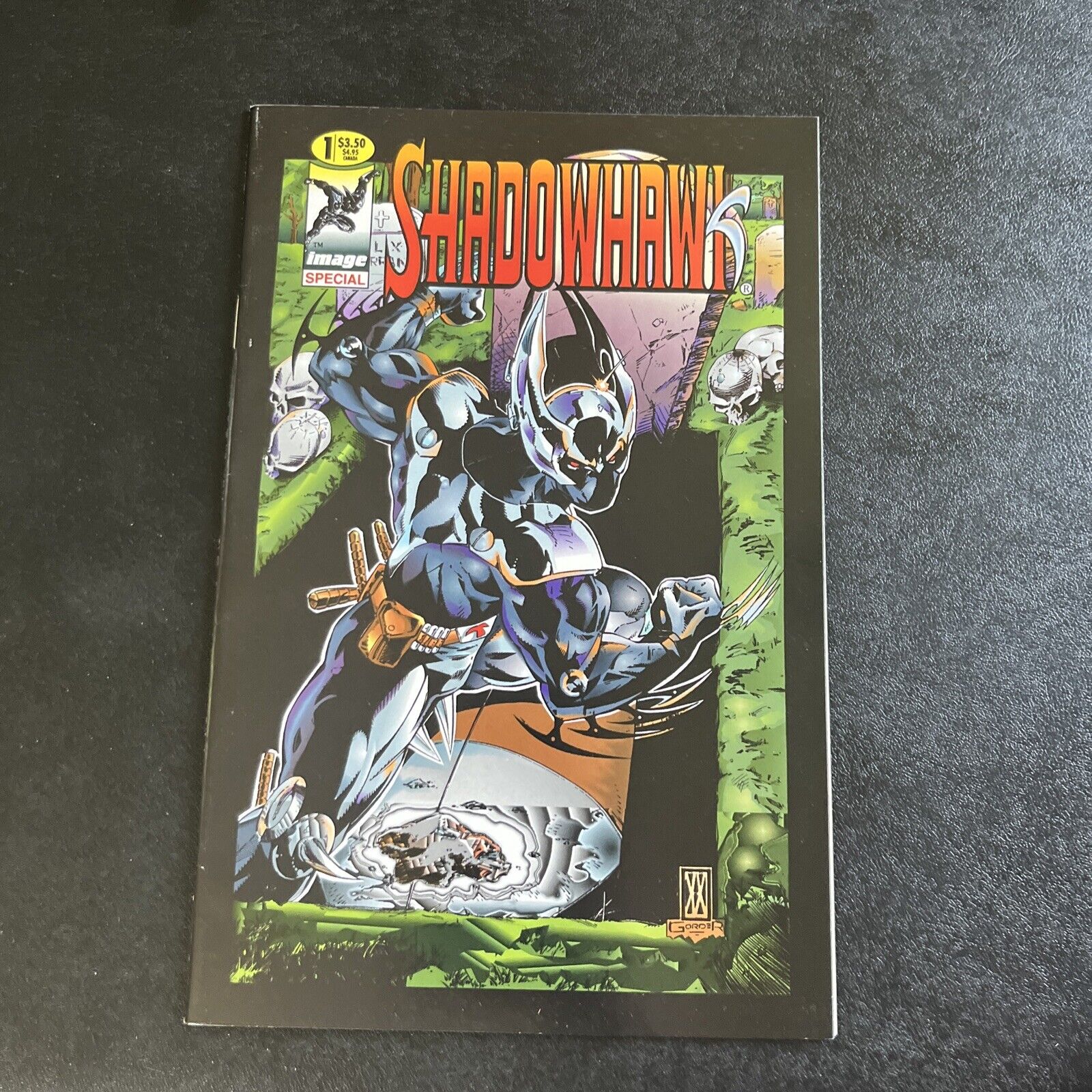 Shadowhawk Special #1 Image Comics 1994 NM/NM- Flip Comic Silver Age Shadowhawk