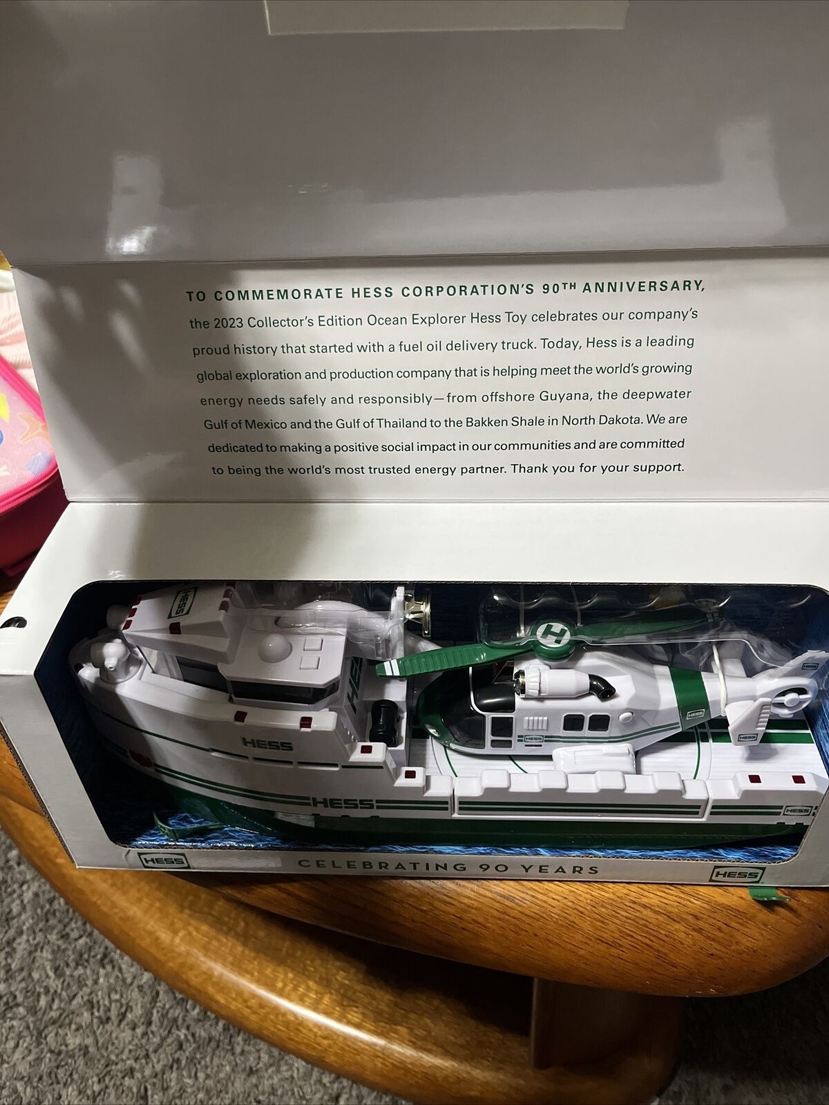Hess Truck- 2023 Limited Edition Ocean Explorer 90th Anniversary SOLD OUT