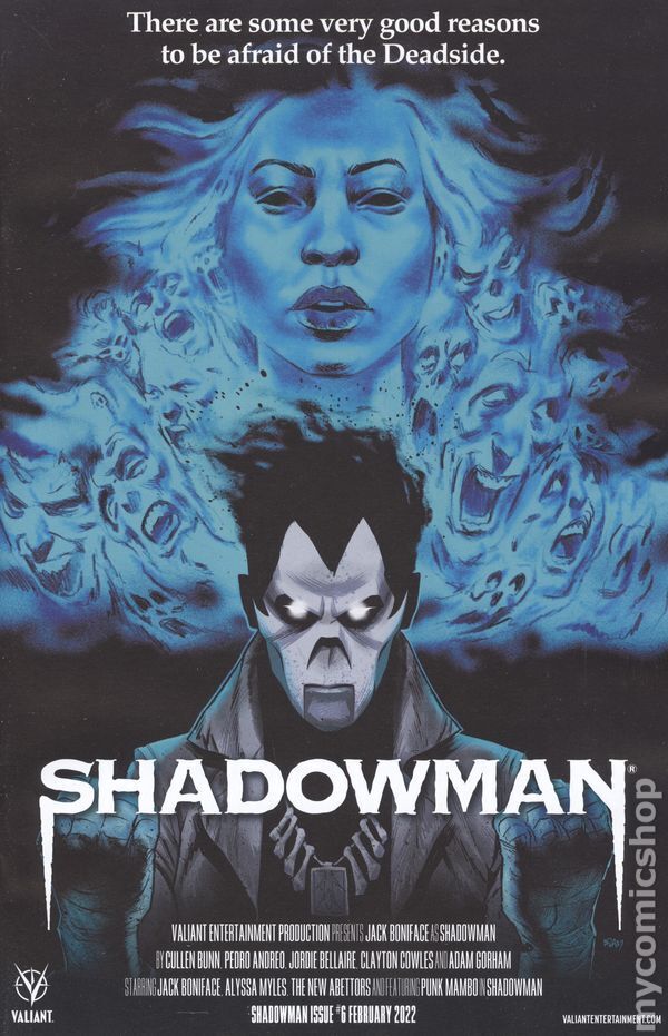 Shadowman #6B FN 2022 Stock Image