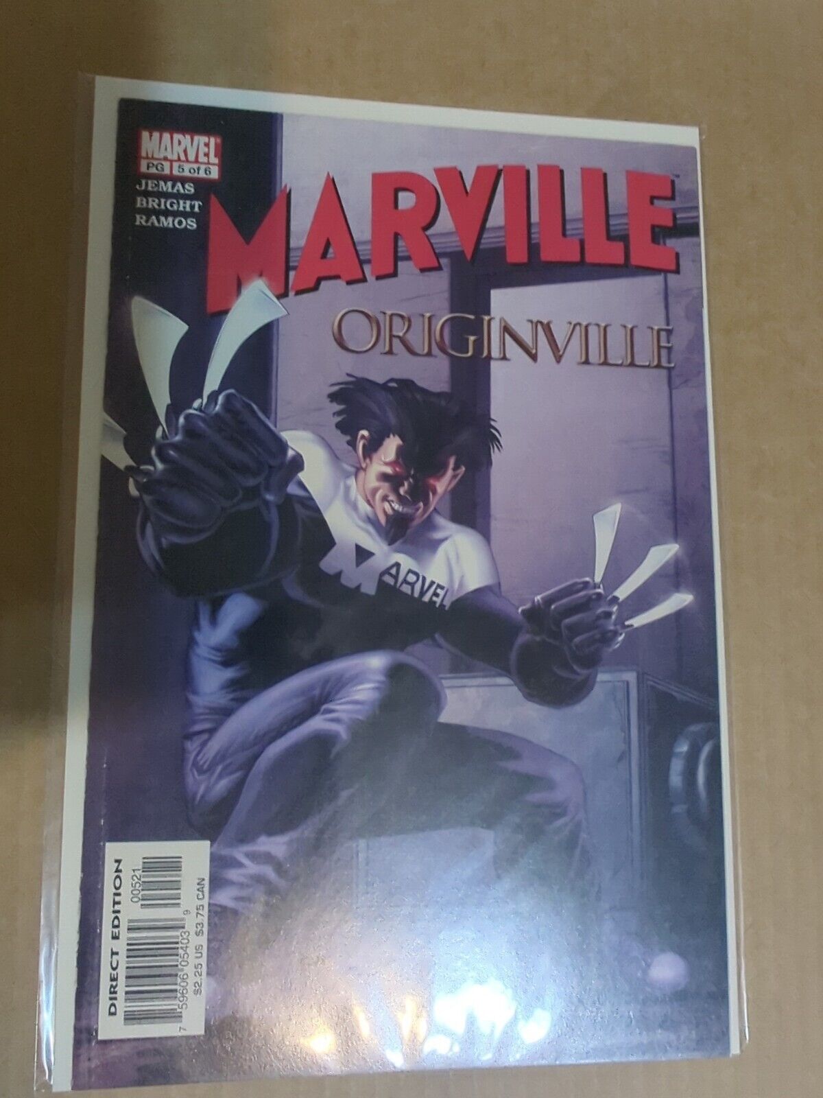 Marvel Comics Marville #5B 2003 see pictures 