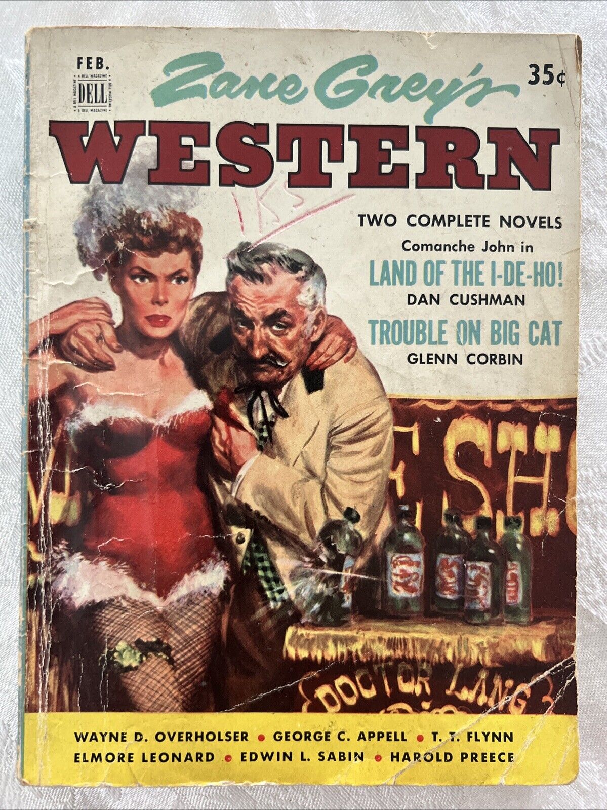 Zane Grey\'s Western Magazine Pulp Vol. 6 #12 1953